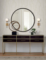 A-Street Prints Anson Ivory Deco Detailing Wallpaper