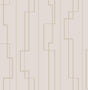 A-Street Prints Anson Blush Deco Detailing Wallpaper