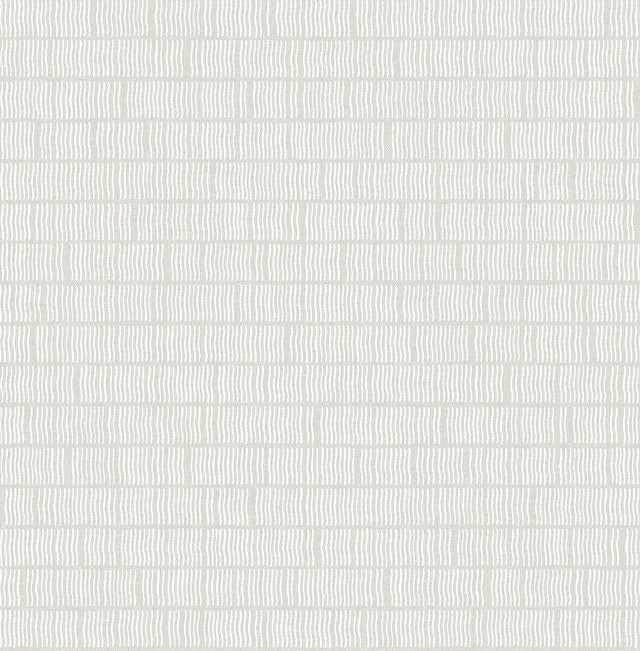 A-Street Prints Collis Dove Squiggle Stripe Wallpaper