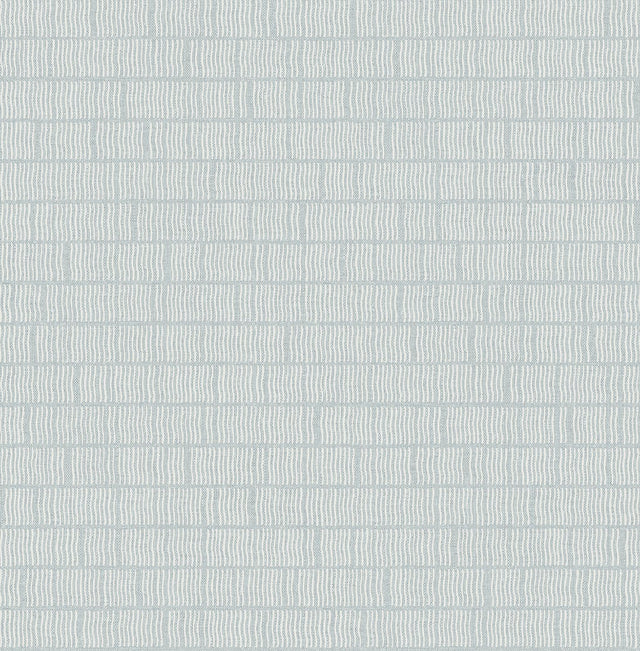 A-Street Prints Collis Sky Blue Squiggle Stripe Wallpaper