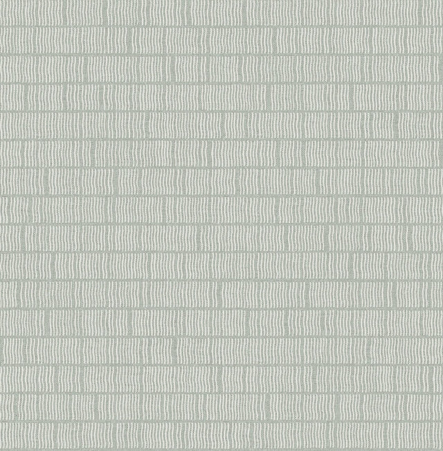A-Street Prints Collis Green Squiggle Stripe Wallpaper