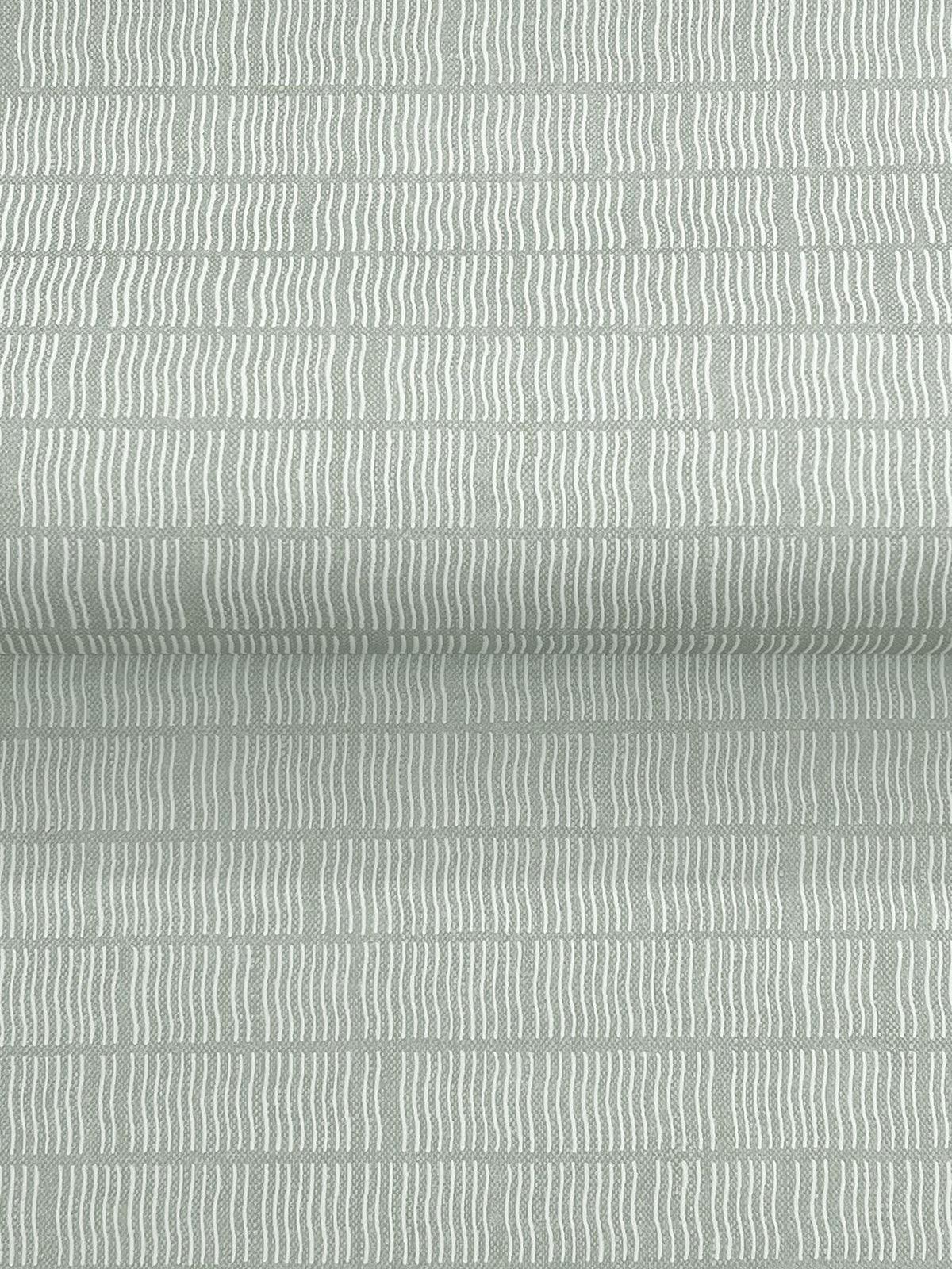 A-Street Prints Collis Green Squiggle Stripe Wallpaper