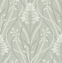 A-Street Prints Rosalind Sage Iris Damask Wallpaper