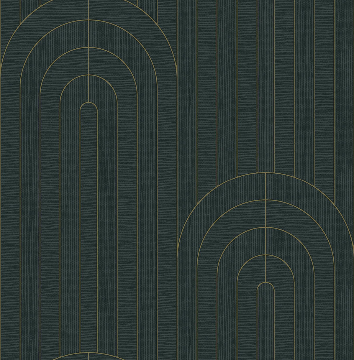 A-Street Prints Declan Teal Textured Arches Wallpaper