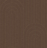 A-Street Prints Declan Maroon Textured Arches Wallpaper