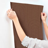 A-Street Prints Declan Maroon Textured Arches Wallpaper