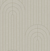 A-Street Prints Declan Neutral Textured Arches Wallpaper