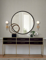 A-Street Prints Declan Neutral Textured Arches Wallpaper