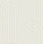 A-Street Prints Declan Ivory Textured Arches Wallpaper