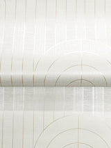 A-Street Prints Declan Ivory Textured Arches Wallpaper
