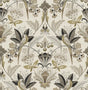 A-Street Prints Bernadette Black Garden Wilderness Wallpaper
