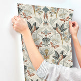 A-Street Prints Bernadette Rose Garden Wilderness Wallpaper