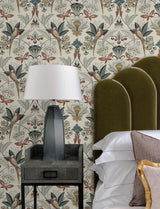A-Street Prints Bernadette Rose Garden Wilderness Wallpaper