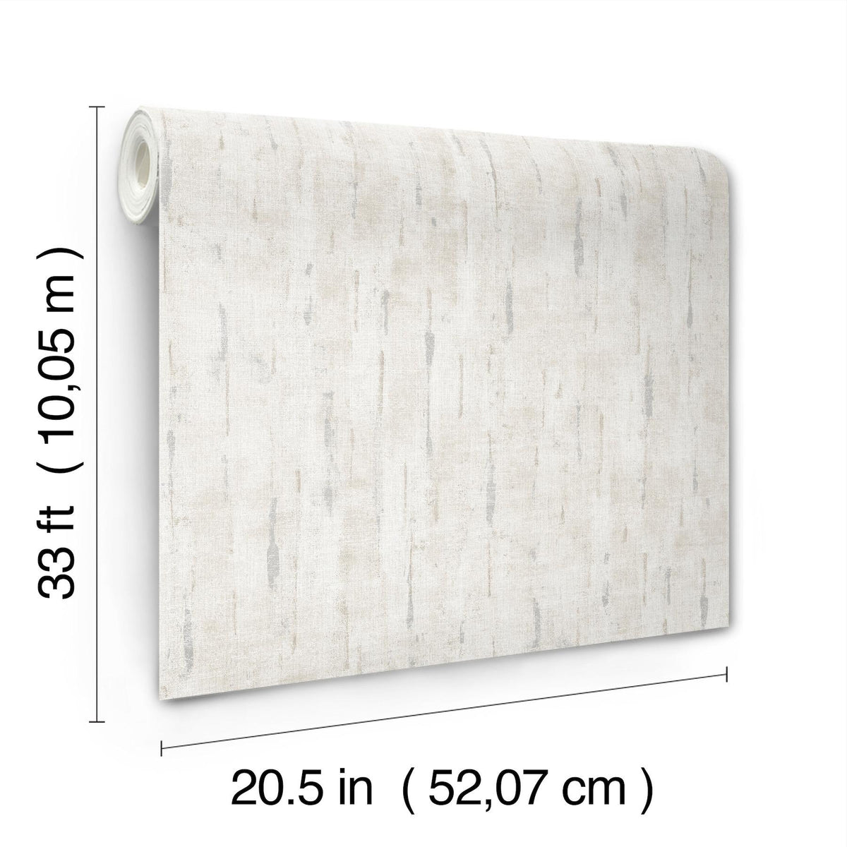 A-Street Prints Minna Stone Textured Wallpaper