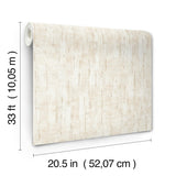 A-Street Prints Minna Blush Textured Wallpaper