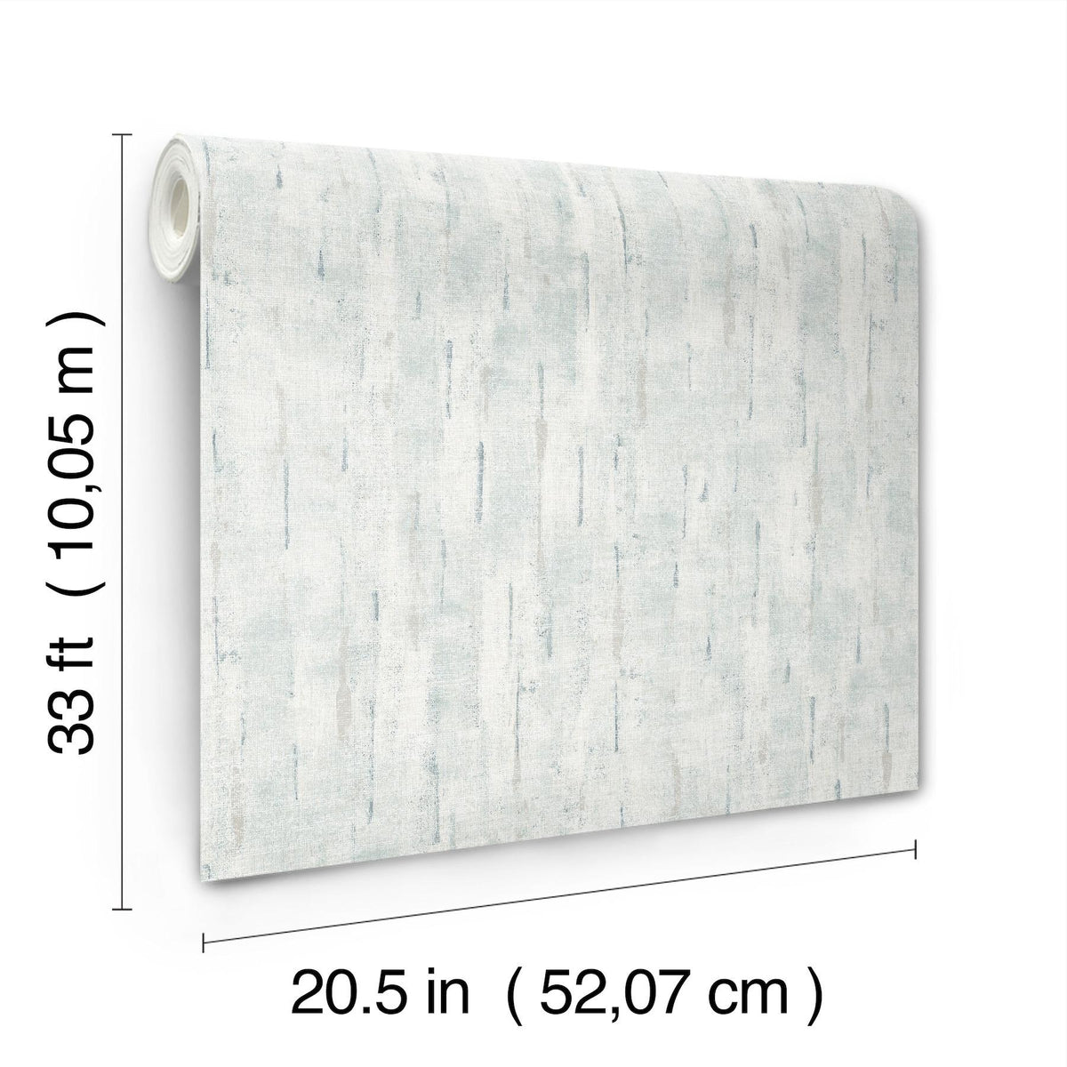 A-Street Prints Minna Sky Blue Textured Wallpaper