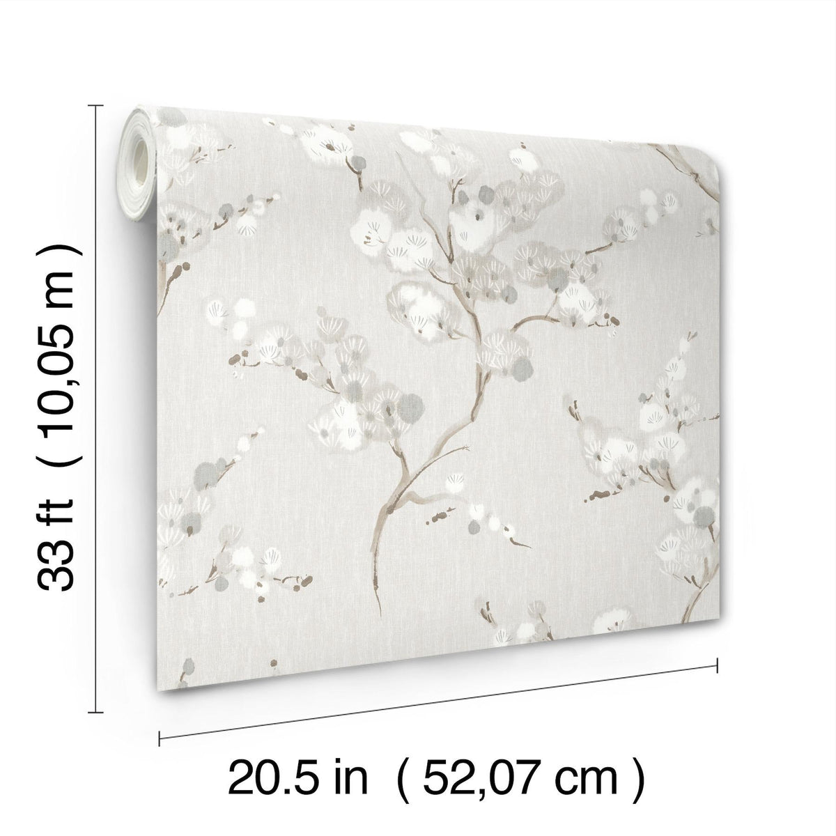 A-Street Prints Bliss Stone Blossom Wallpaper