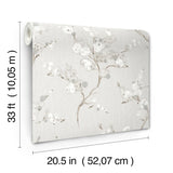 A-Street Prints Bliss Stone Blossom Wallpaper