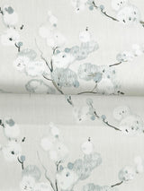 A-Street Prints Bliss Sky Blue Blossom Wallpaper