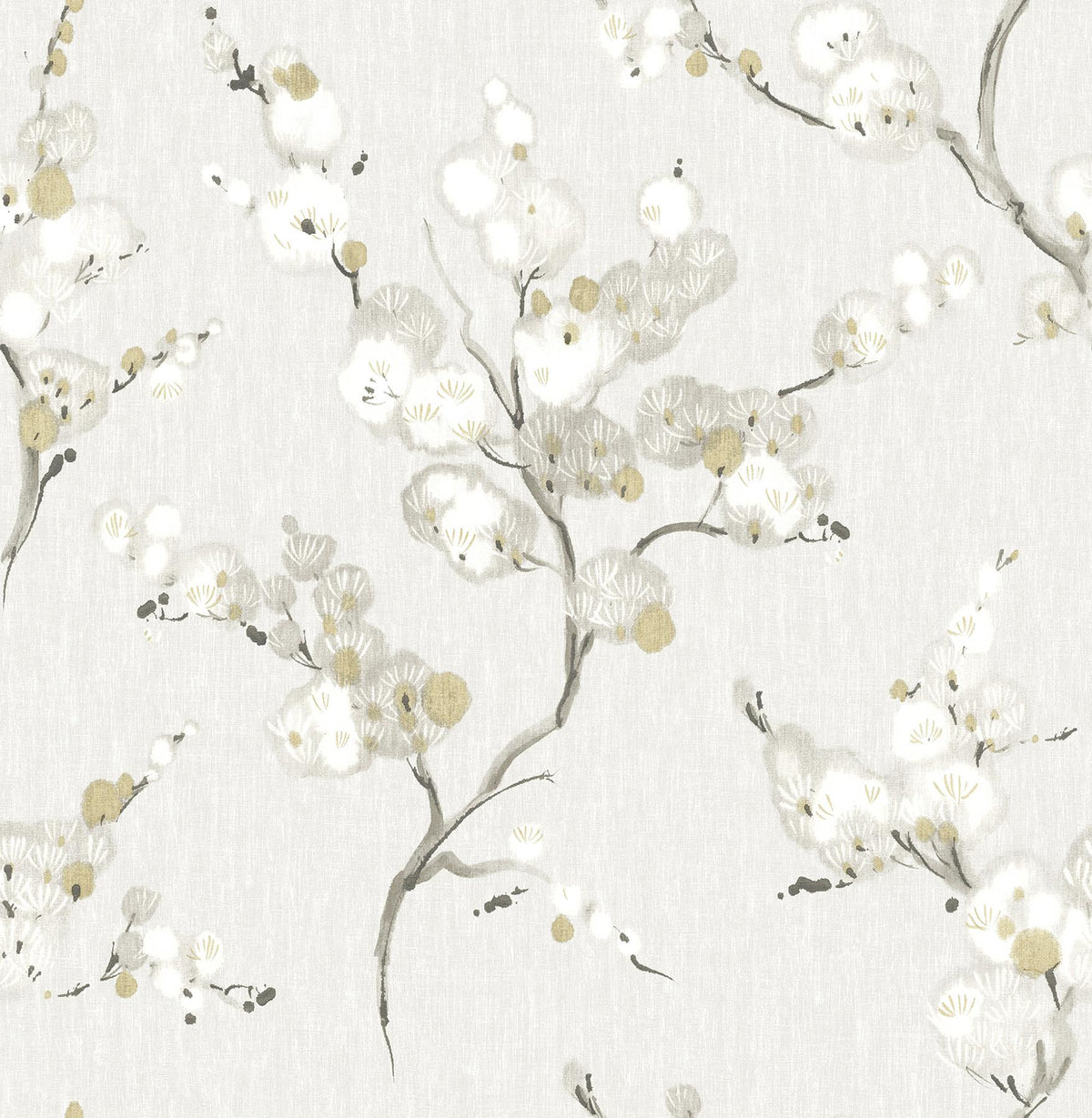 A-Street Prints Bliss Honey Blossom Wallpaper