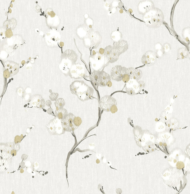 A-Street Prints Bliss Honey Blossom Wallpaper