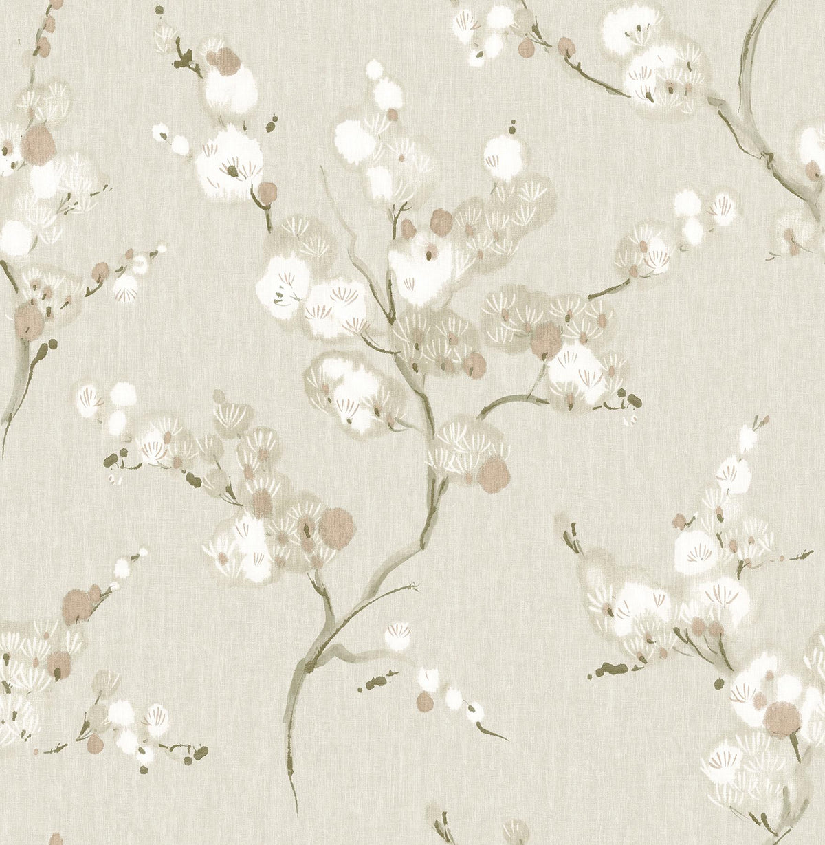 A-Street Prints Bliss Rose Blossom Wallpaper