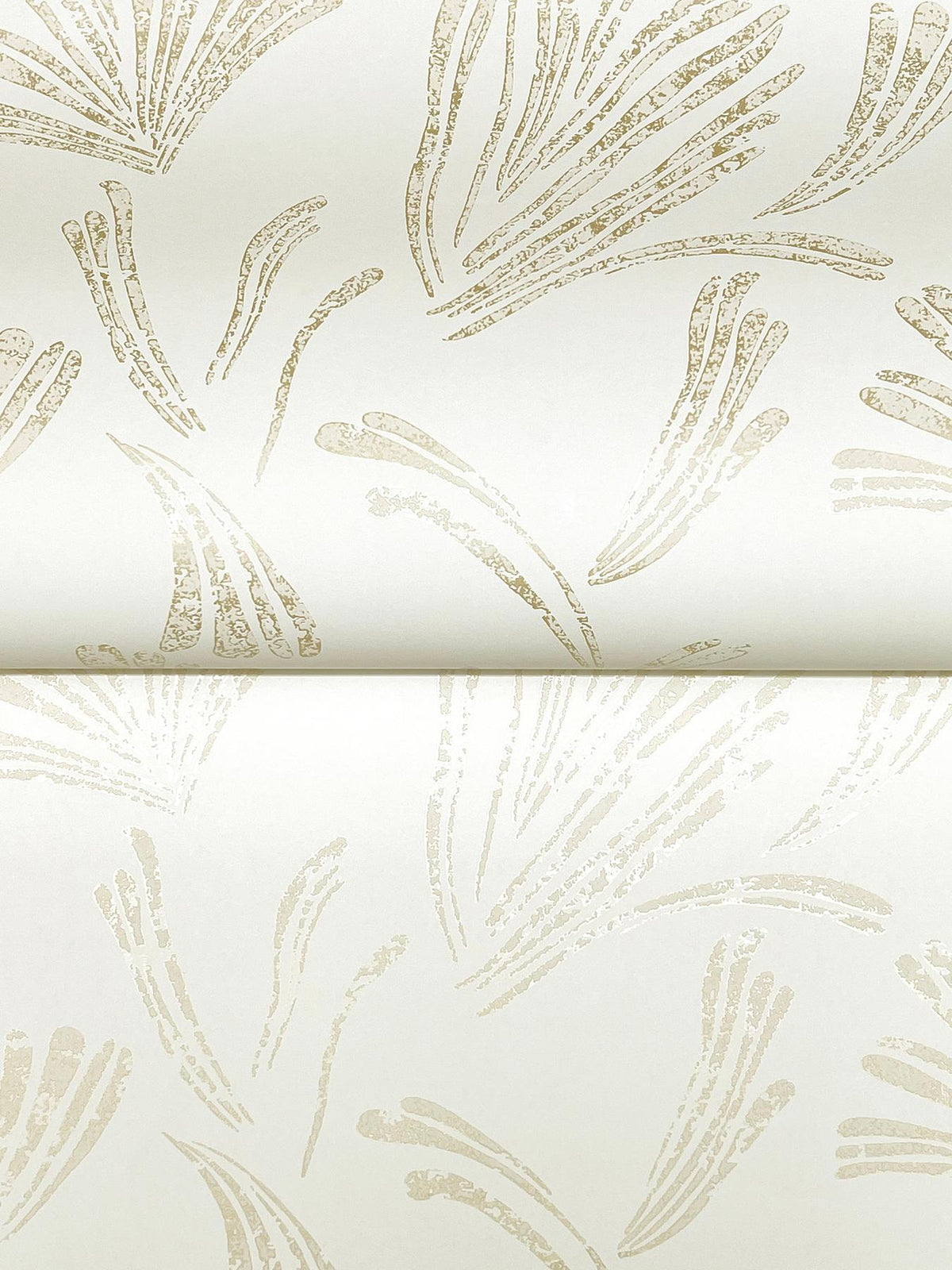 A-Street Prints Ermine Gold Abstract Wallpaper