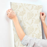 A-Street Prints Ermine Gold Abstract Wallpaper
