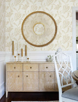 A-Street Prints Ermine Gold Abstract Wallpaper