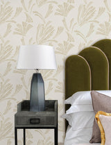 A-Street Prints Ermine Gold Abstract Wallpaper