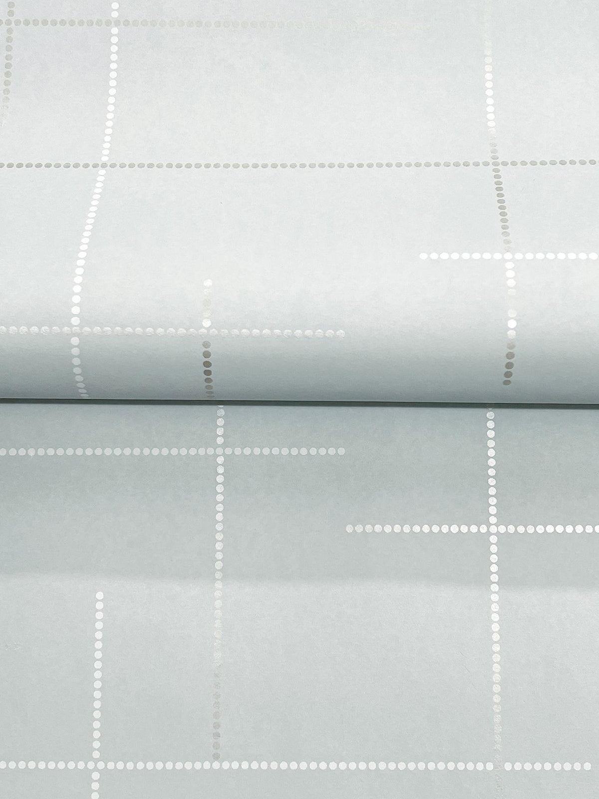 A-Street Prints Wylie Light Blue Dotted Gridlines Wallpaper