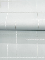 A-Street Prints Wylie Light Blue Dotted Gridlines Wallpaper