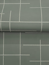 A-Street Prints Wylie Moss Dotted Gridlines Wallpaper