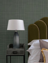 A-Street Prints Wylie Moss Dotted Gridlines Wallpaper