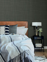 A-Street Prints Wylie Moss Dotted Gridlines Wallpaper
