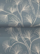A-Street Prints Kismine Slate Botanical Trail Wallpaper