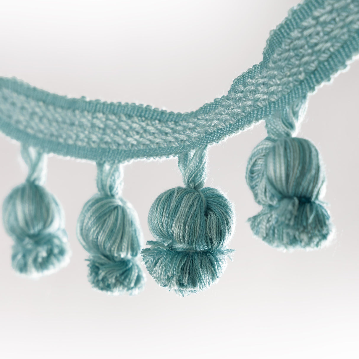 Brunschwig & Fils MONTCEL POM FRINGE AQUA Trim