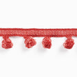 Brunschwig & Fils MONTCEL POM FRINGE RED Trim