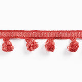 Brunschwig & Fils MONTCEL POM FRINGE RED Trim