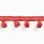 Brunschwig & Fils MONTCEL POM FRINGE RED Trim