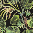 Clarke & Clarke MONKEY BUSINESS EBONY Wallpaper