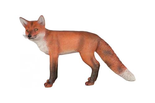 Phillips Collection Red Fox Sculpture Gel Coat Accent
