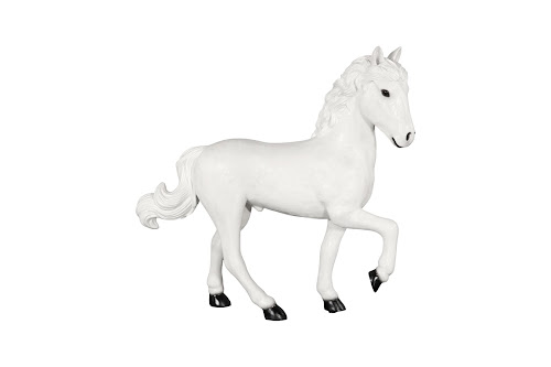 Phillips Collection Pony Sculpture Walking Gel Coat Accent