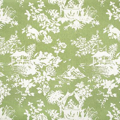 Pindler SAKURA LIME Fabric