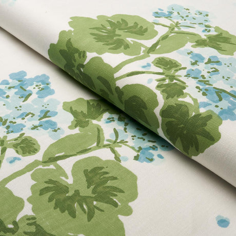 Schumacher Geranium Sky Fabric