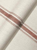 York Linette Red Fabric Stripe Wallpaper