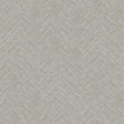 York Caladesi Dark Grey Linen Chevron Wallpaper