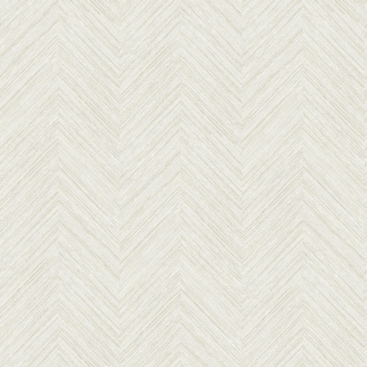 York Caladesi Light Grey Linen Chevron Wallpaper
