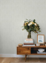 York Caladesi Light Grey Linen Chevron Wallpaper