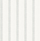 York Mandevilla Light Blue Vine Stripe Wallpaper